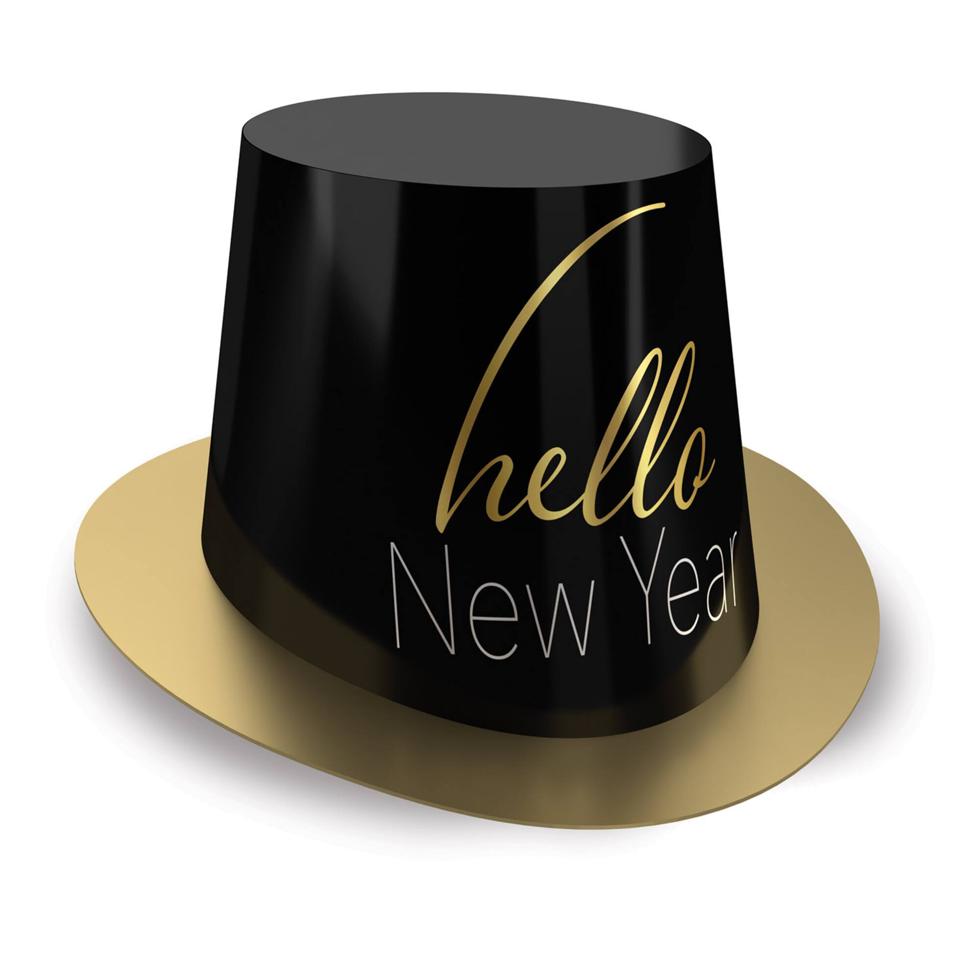 Beistle Adult Hello New Year Hi-Hat, 25ct.